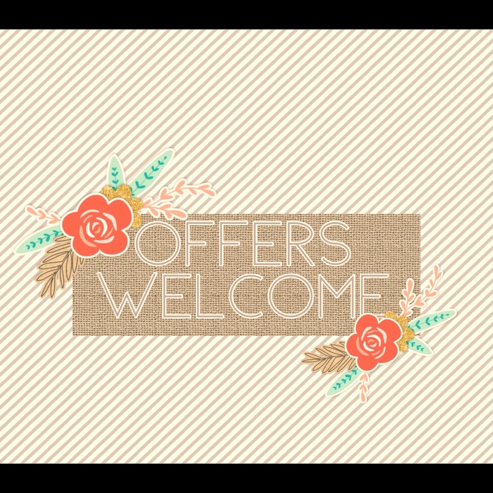 Handmade Original Art. Offers Welcome